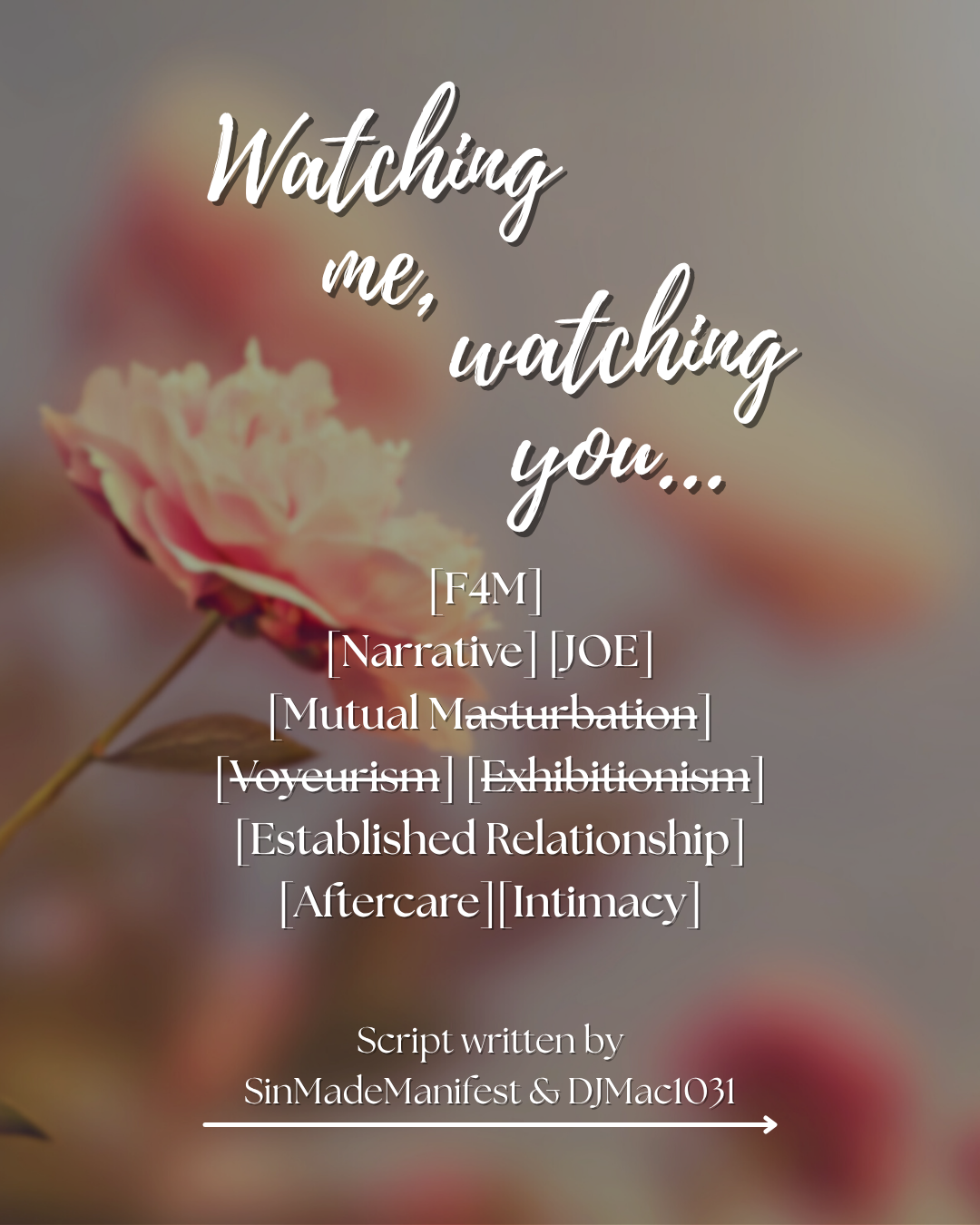 [Script Offer] [F4M] Watching Me, Watching You